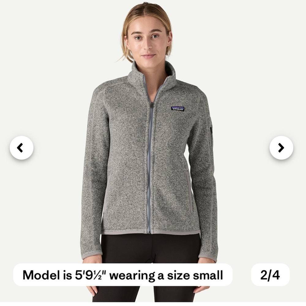 Patagonia Women's Gray Fleece Jacket